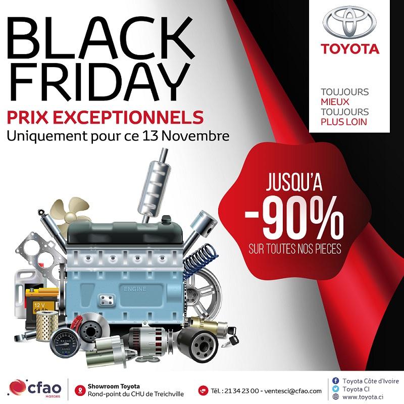 Jusqu'à 90% de réduction - Toyota Black Friday