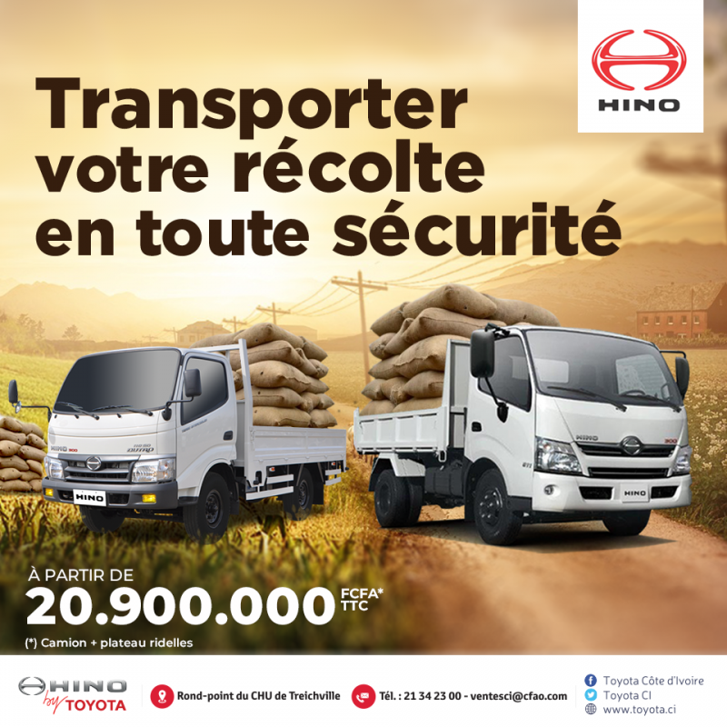 Hino, partenaire de la culture de l'acajou